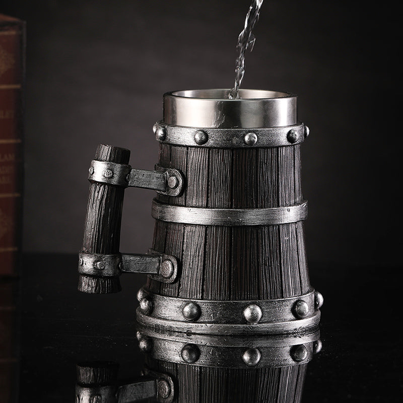 Caneca Térmica em Aço Inox Duplo Viking 600ml