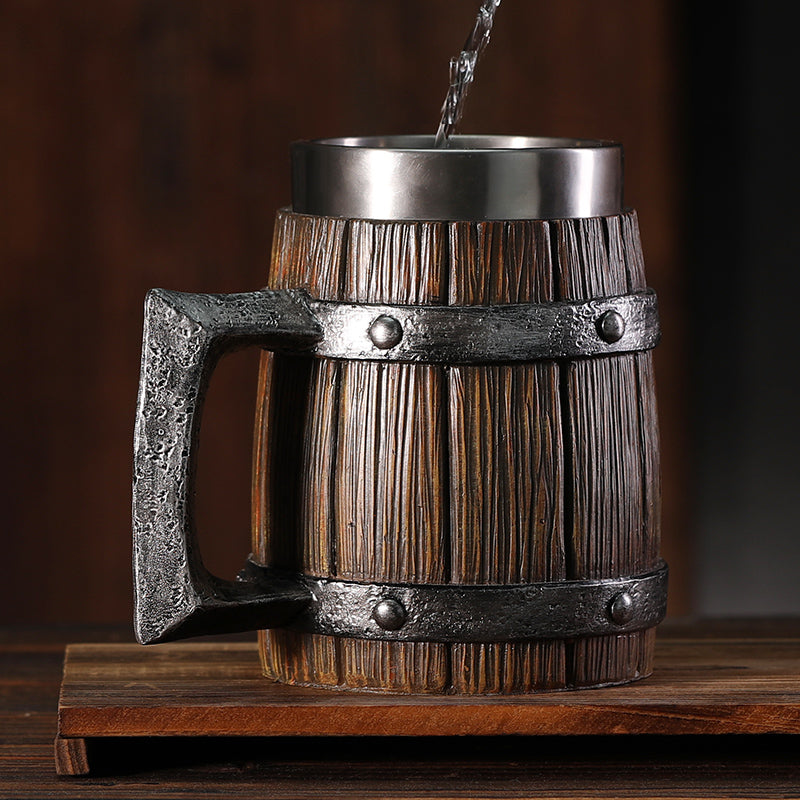 Caneca Térmica em Aço Inox Duplo Viking 600ml