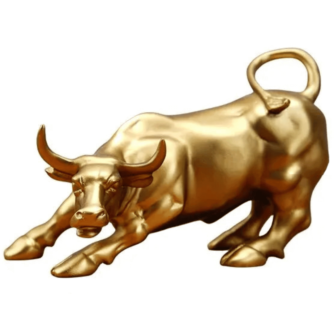 Touro de Wall Street Boa Sorte