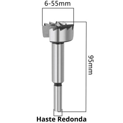 Broca Serra Copo Aço Carbono 6mm - 30mm