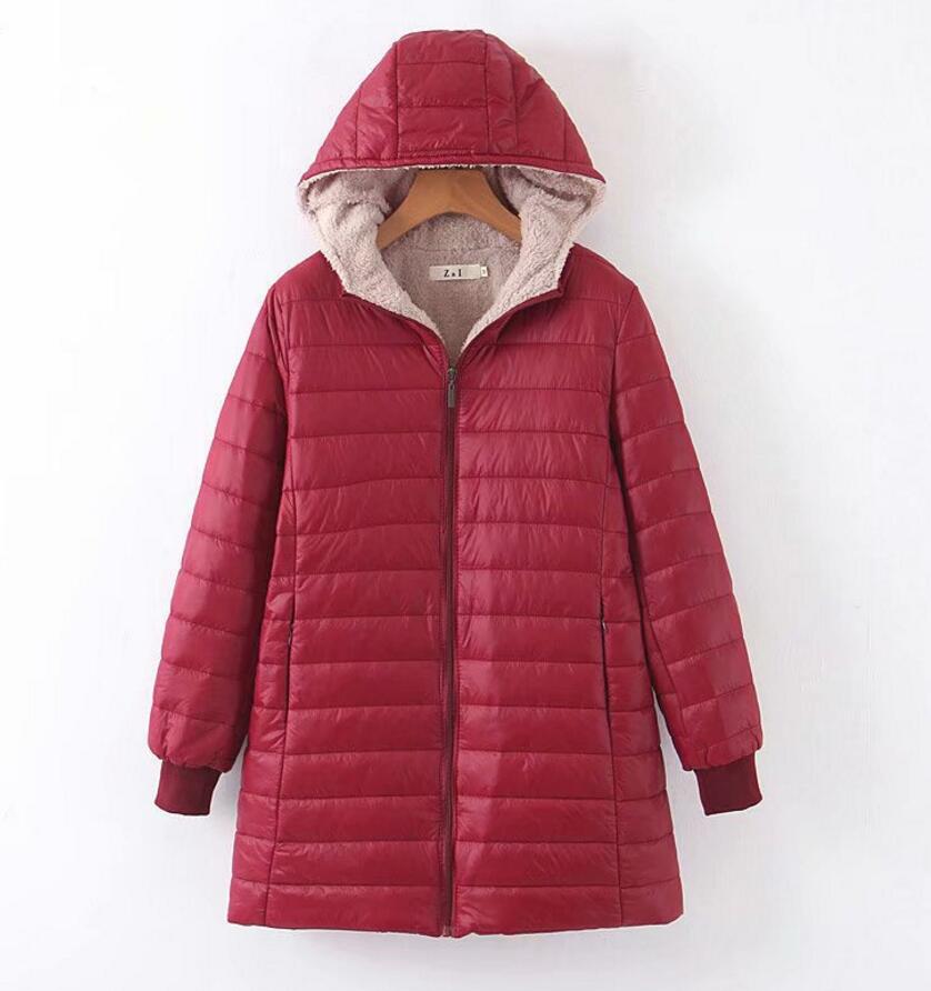 Parka Forrada com Capuz modelo Gomos
