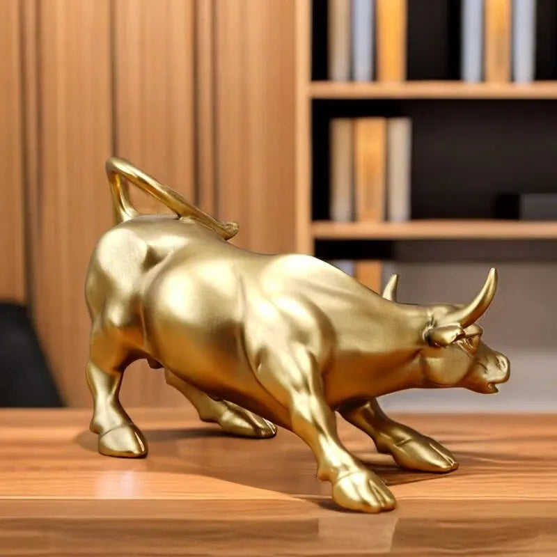 Touro de Wall Street Boa Sorte