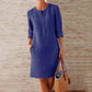 Vestido Outono Manga Longa