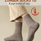Meias Grossas de Inverno Merino 5 pares