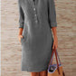 Vestido Outono Manga Longa