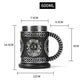 Caneca Térmica em Aço Inox Duplo Viking 600ml