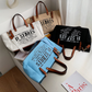 Bolsa Feminina Grande de Lona
