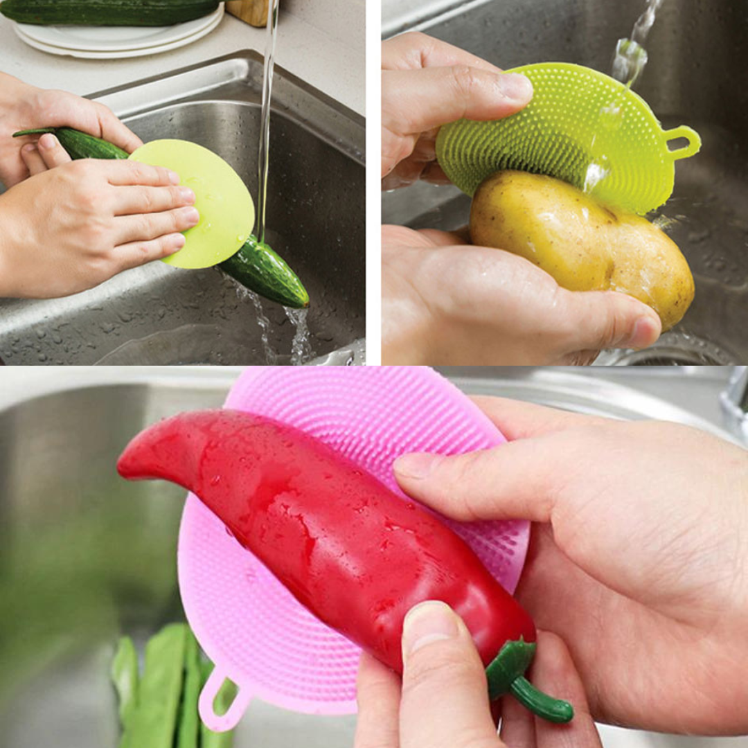 Esponja Multifuncional de Silicone