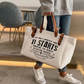 Bolsa Feminina Grande de Lona