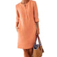 Vestido Outono Manga Longa