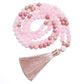 Japamala Rodonita e Quartzo Rosa